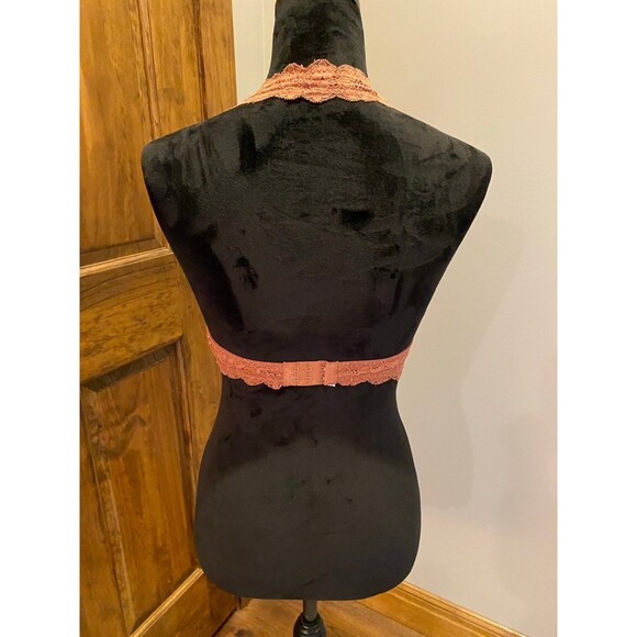 Intimately Free People Bra Bralette Sexy Lacy Halter Style Size Medium - Picture 4 of 9